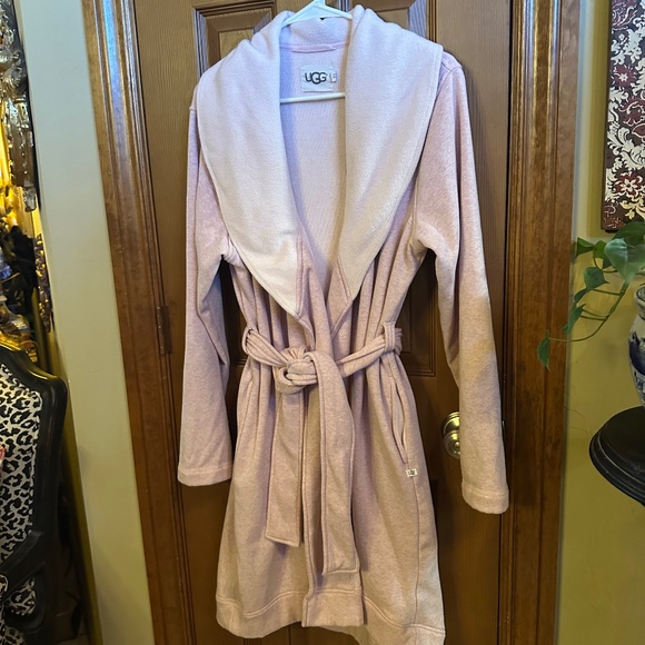 Women's UGG Duffield Double Knit Fleece Robe, Size XL